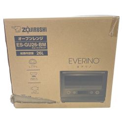 ◆◆ ZOJIRUSHI CORPORATION 象印 EVERINO エブリノ オーブンレンジ 26L 2024年製 ES-GU26-BM ブラック Sランク