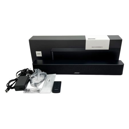  BOSE ボーズ サウンドバー スピーカー Solo Soundbar Series II 箱 885866-3100