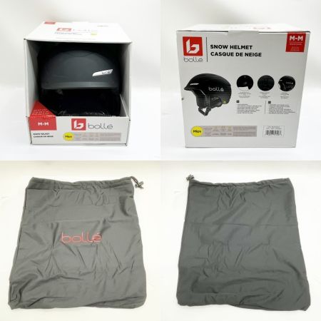   BOLLE ADULT HELMET ボレー 大人用 スノーヘルメット 1516990 55-57cm ブラック