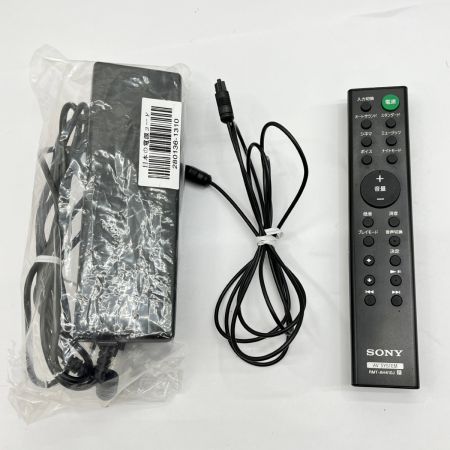  SONY ソニー スピーカー サウンドバー リモコン付 2020年製 HT-S200F チャコールブラック