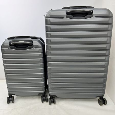  DELSEY スーツケース  ヘリウムエッジ 2個セット 36L-101L TSAロック対応 グレー