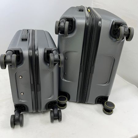  DELSEY スーツケース  ヘリウムエッジ 2個セット 36L-101L TSAロック対応 グレー