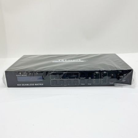  TESmart 4×4HDMI　SeamlessMatrix B081F2TD9D ブラック