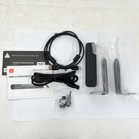  JBL ジェー・ビー・エル スピーカー サウンドバー Bluetooth対応 BAR 5.0 MULTIBEAM ブラック