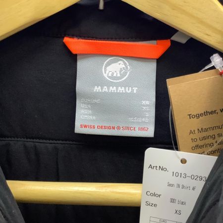  MAMMUT マムート xsサイズ セオン イン シャツ アウトドアウェア メンズ 1013-02930 ブラック 新品