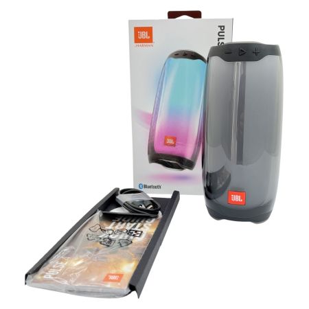  JBL ジェー・ビー・エル ポータブルBluetoothスピーカー PULSE4 キズ有 ブラック