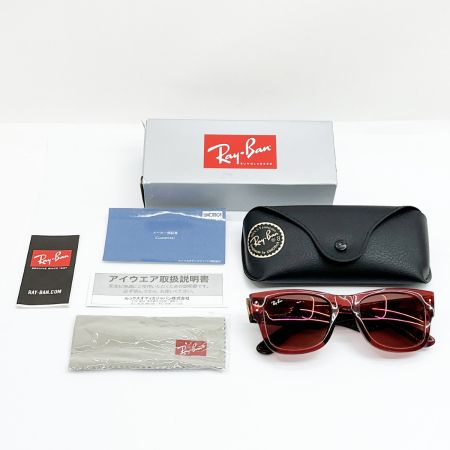 RAY-BAN レイバン サングラス 0840S-F 6637/2K レッド