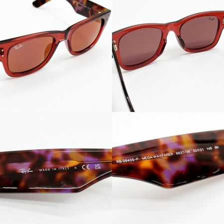  RAY-BAN レイバン サングラス 0840S-F 6637/2K レッド