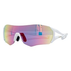 ◆◆ SWANS スワンズ サングラス ケース付 キズ有り E-NOX8 ホワイト Bランク