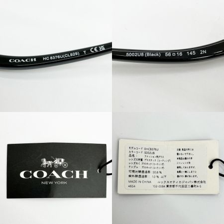  COACH コーチ サングラス ケース付 レディース 5002U8