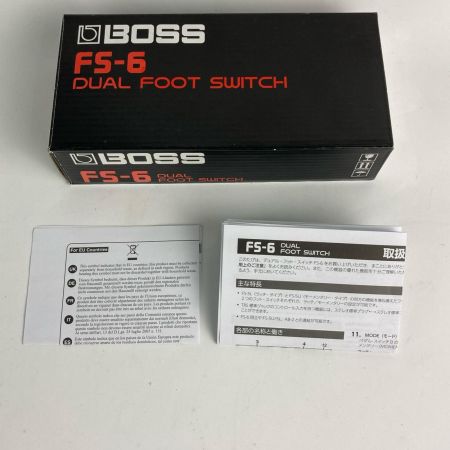 BOSS ボス デュアルフットスイッチ FS-6 箱付