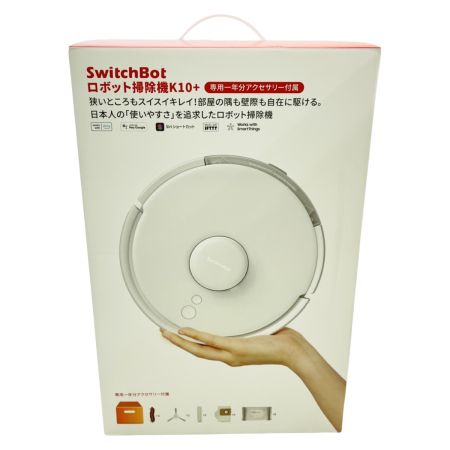   SwitchBot  ロボット掃除機 K10＋ ロボットクリーナー