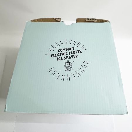  ラドンナ LADONNA Toffy 電動ふわふわかき氷器 ペールアクア 2025年製  K-IS13-PA