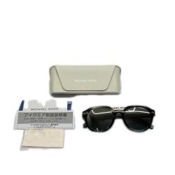 ◆◆ MICHAEL KORS マイケルコース サングラス セルフレーム メンズ アイウェア ケース付 MK2216U 39668 ブラック Aランク
