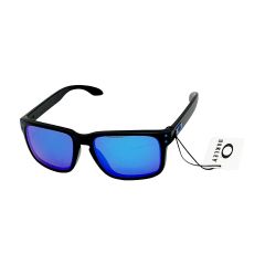  OAKLEY オークリー サングラス 偏光  OO9244-4856 ブラック×ブルー Cランク