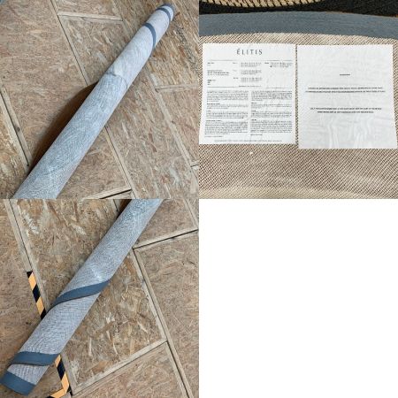  マナ ELITIS  エリティス Havane Disco TA-113-72-07 -300㎝ ファブリック カーペット 円形ラグ