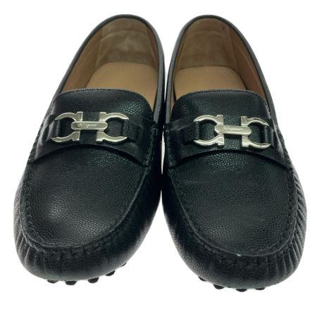  Ferragamo フェラガモ ビットローファー 6 1/2 LX2231 ブラック