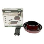 ◆◆ COMBEKK COMBEKK STACKABLE COOKWARE 5Pセット 鍋・フライパンセット Aランク