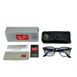 ◆◆ RAY-BAN レイバン サングラス ブラック ブルー ケース・箱付 ORB4258F-52-601 Bランク