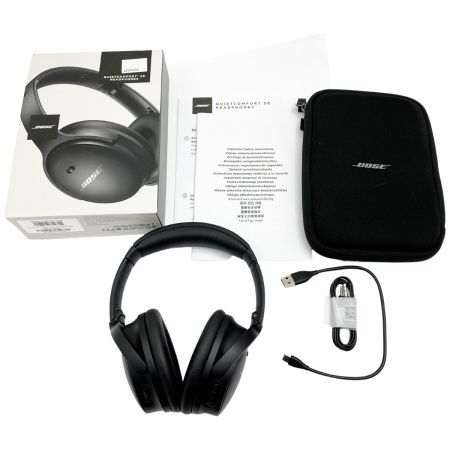  BOSE ボーズ QUIETCOMFORT SE headphones ワイヤレスヘッドホン ノイズキャンセリング 866824-0500 ブラック