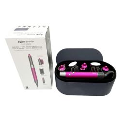 ◆◆ Dyson ダイソン ヘアードライヤー ヘアスタイラー ピンク 取扱説明書・箱付 HS05 Bランク