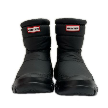  HUNTER ハンター ショートスノーブーツ 25cm ＃62291 箱付 ブラック