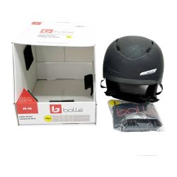 ◆◆  BOLLE ADULT HELMET ボレー Mサイズ 大人用 スノーヘルメット 1516990 55-57cm ブラック  ブラック Bランク