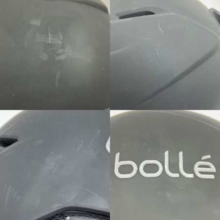   BOLLE ADULT HELMET ボレー Mサイズ 大人用 スノーヘルメット 1516990 55-57cm ブラック  ブラック