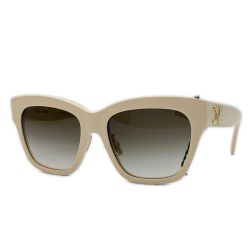 ◆◆ CELINE セリーヌ サングラス トリオンフ ケース付 CL40253F アイボリー Aランク