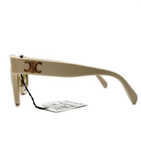  CELINE セリーヌ サングラス トリオンフ ケース付 CL40253F アイボリー