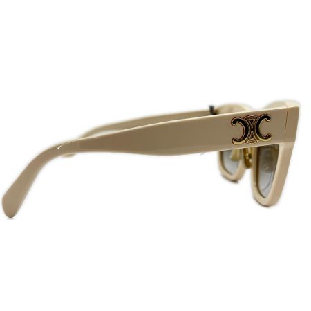  CELINE セリーヌ サングラス トリオンフ ケース付 CL40253F アイボリー