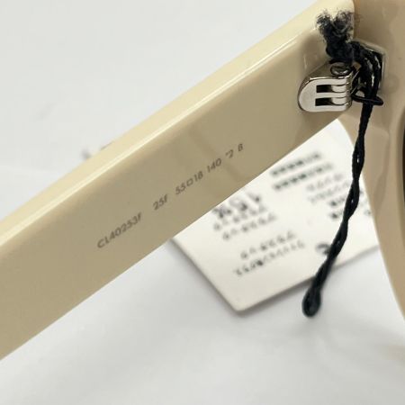  CELINE セリーヌ サングラス トリオンフ ケース付 CL40253F アイボリー