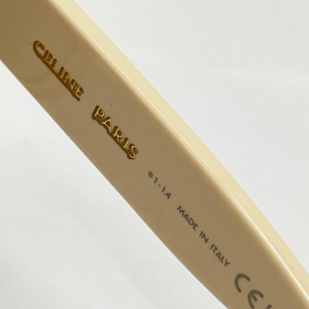  CELINE セリーヌ サングラス トリオンフ ケース付 CL40253F アイボリー