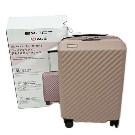  ACE EXACT スーツケース 機内持込みサイズ 20インチ ピンク