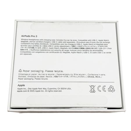  Apple アップル AirPods Pro3 エアーポッズプロ3 MFHP4J/A