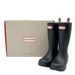 ◆◆ HUNTER ハンター レインブーツ ORIGINAL PLAY BOOT TALL 72266 レディース 箱付 ブラック Aランク