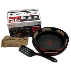 ◆◆ T-fal ティファール インジニオ ネオ IHガーネット アンテリミッド 6点セット IH・ガス火対応 Aランク