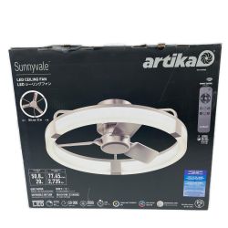 ARTIKA LED シーリングファン 23インチ 直径58.4cm 23FAN-SUVR-C4BN Aランク