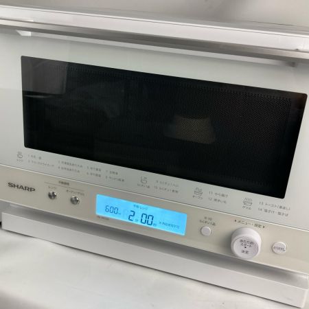  SHARP シャープ 電子レンジ 2023年製 50Hz／60Hz RE-WF233-W ホワイト